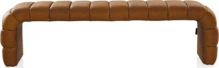 Westwood Bench  -  Brown Leather