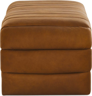 Westwood Bench  -  Brown Leather