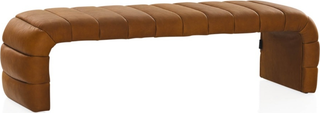Westwood Bench  -  Brown Leather