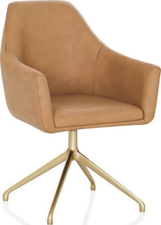 Fiore Desk Chair  -  Tan