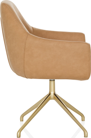 Fiore Desk Chair  -  Tan