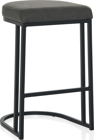 Julio Kitchen Stool  -  Black