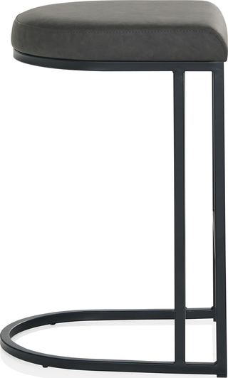 Julio Kitchen Stool  -  Black