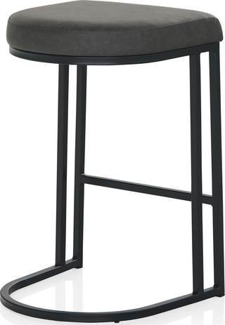 Julio Kitchen Stool  -  Black