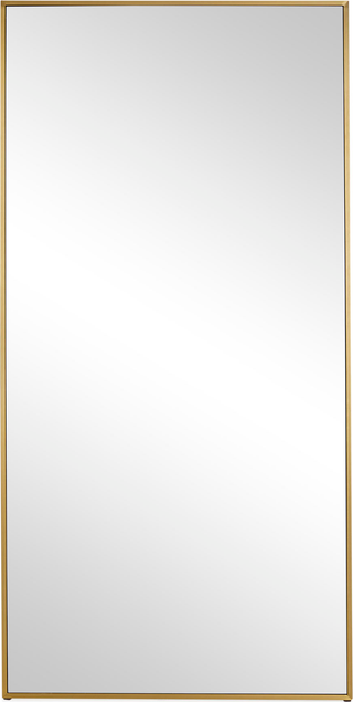 Charlotte Floor Mirror  -  Brushed Gold