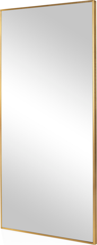 Charlotte Floor Mirror  -  Brushed Gold