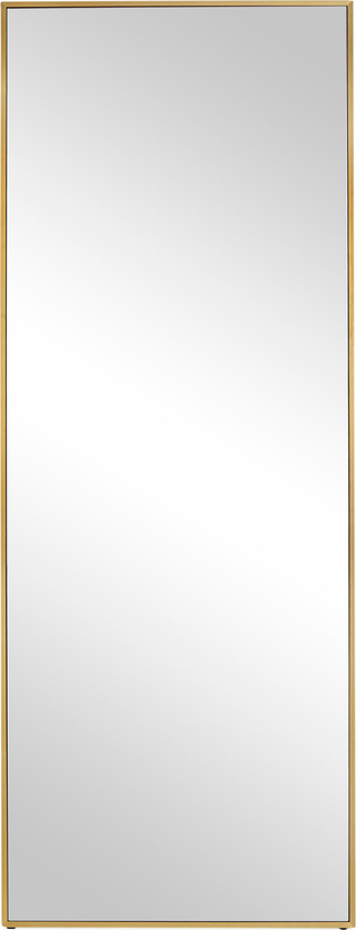 Charlotte Tall Mirror  -  Brushed Gold