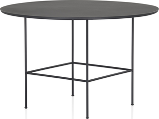 Malmo Round Dining Table  -  Black