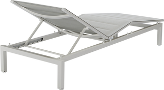 Riva Outdoor Sunlounge  -  White