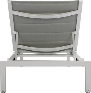 Riva Outdoor Sunlounge  -  White