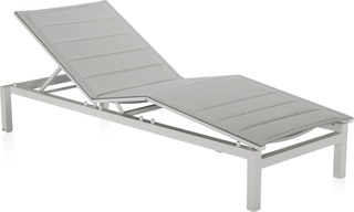 Riva Outdoor Sunlounge  -  White