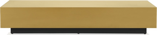 Monaco Brass Coffee Table  -  Rectangle