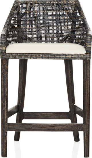 Miami Kitchen Stool  -  Black