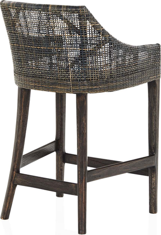 Miami Kitchen Stool  -  Black