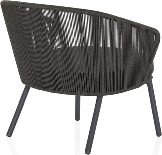 Paros Lounge Chair  -  Charcoal