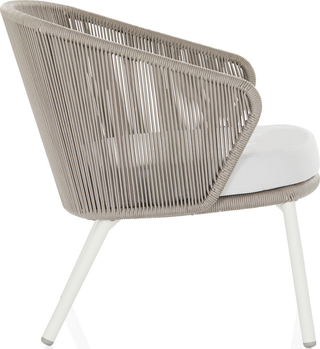 Paros Lounge Chair  -  Light Grey