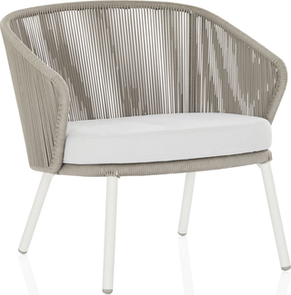 Paros Lounge Chair  -  Light Grey