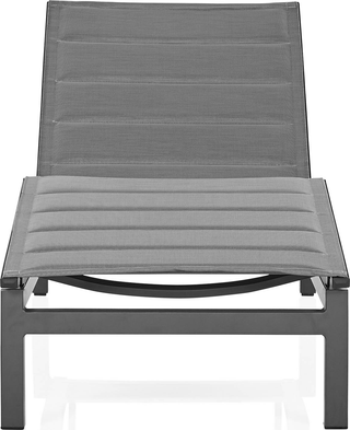 Riva Outdoor Sunlounge  -  Charcoal