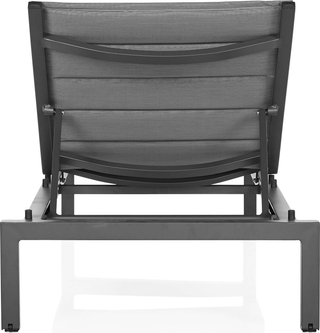 Riva Outdoor Sunlounge  -  Charcoal