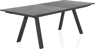 St Martin Outdoor Extension Dining Table  -  Charcoal