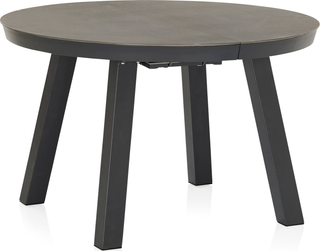 St Martin Round Extension Dining Table  -  Charcoal
