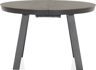 St Martin Round Extension Dining Table  -  Charcoal