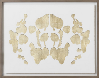 Pinella Abstract Print I  -  White