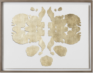 Pinella Abstract Print II  -  White