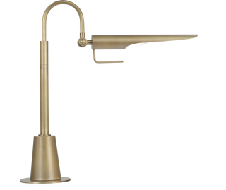 Raven Task Lamp –  Natural Brass - Task Lamp