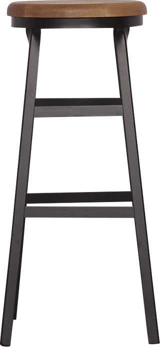 Saigon Bar Stool – Black - Bar Stool