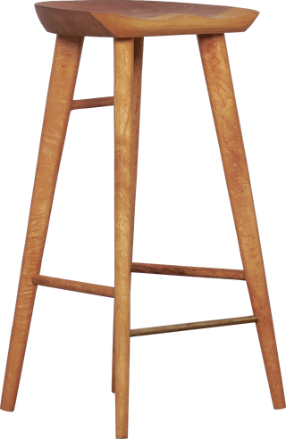 Taburet Bar Stool – Oiled White Oak - Bar Stool