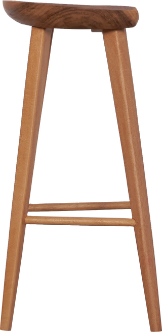 Taburet Bar Stool – Natural White Oak - Bar Stool