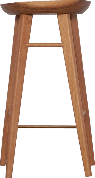 Taburet Bar Stool – Natural White Oak - Bar Stool