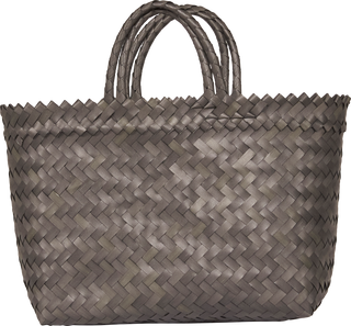 Large Woven Bag – Black - Bag