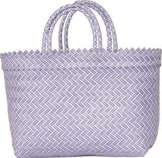 Large Woven Bag – Purple - Bag
