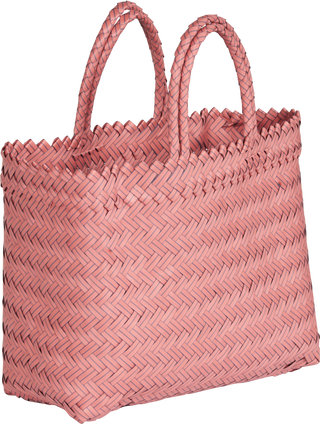 Large Woven Bag – Dark Pink - Bag