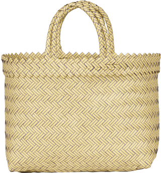 Large Woven Bag – Yellow/Purple - Bag