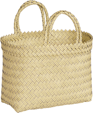 Large Woven Bag – Yellow/Purple - Bag
