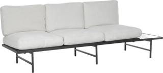 Leigh 3-Seater Sofa With Bench – Natural - Sofa