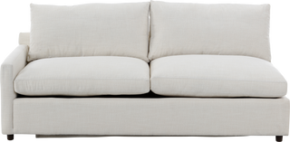 Beverly LAF Queen Sleeper Sectional – Dasher Linen - Sofa