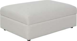 Beverly Storage Ottoman – Dasher Linen - Ottoman