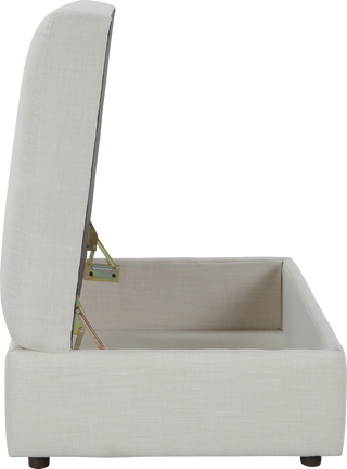 Beverly Storage Ottoman – Dasher Linen - Ottoman