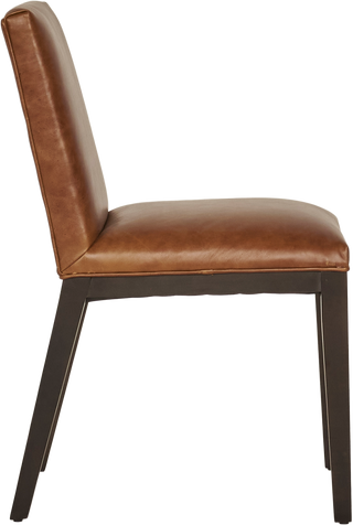 Ventura Leather Dining Chair – Laguna Cognac - Dining Chair