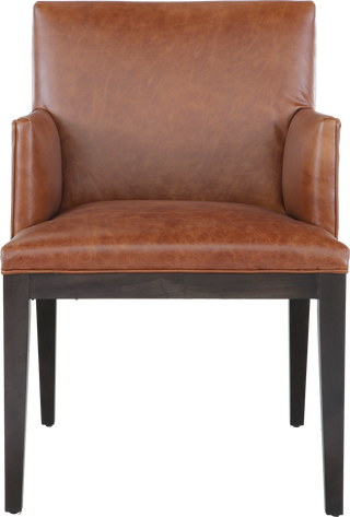 Ventura Leather Armchair – Laguna Cognac - Dining Chair