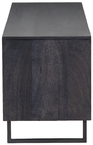 Misa Media Console – Black Wash - Media Unit