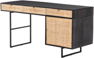 Misa Desk – Black Wash - Desk