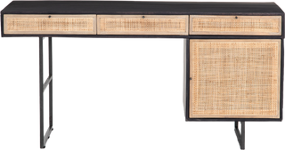 Misa Desk – Black Wash - Desk