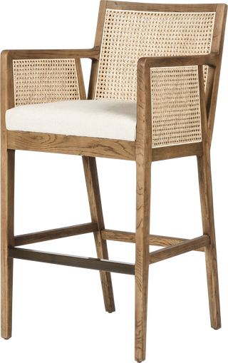 Saban Cane Bar Stool – Natural - Bar Stool
