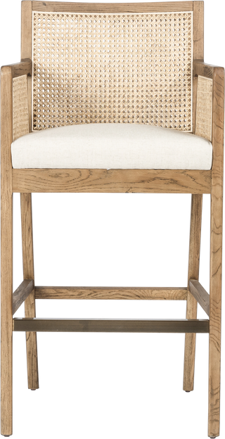 Saban Cane Bar Stool – Natural - Bar Stool