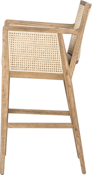 Saban Cane Bar Stool – Natural - Bar Stool